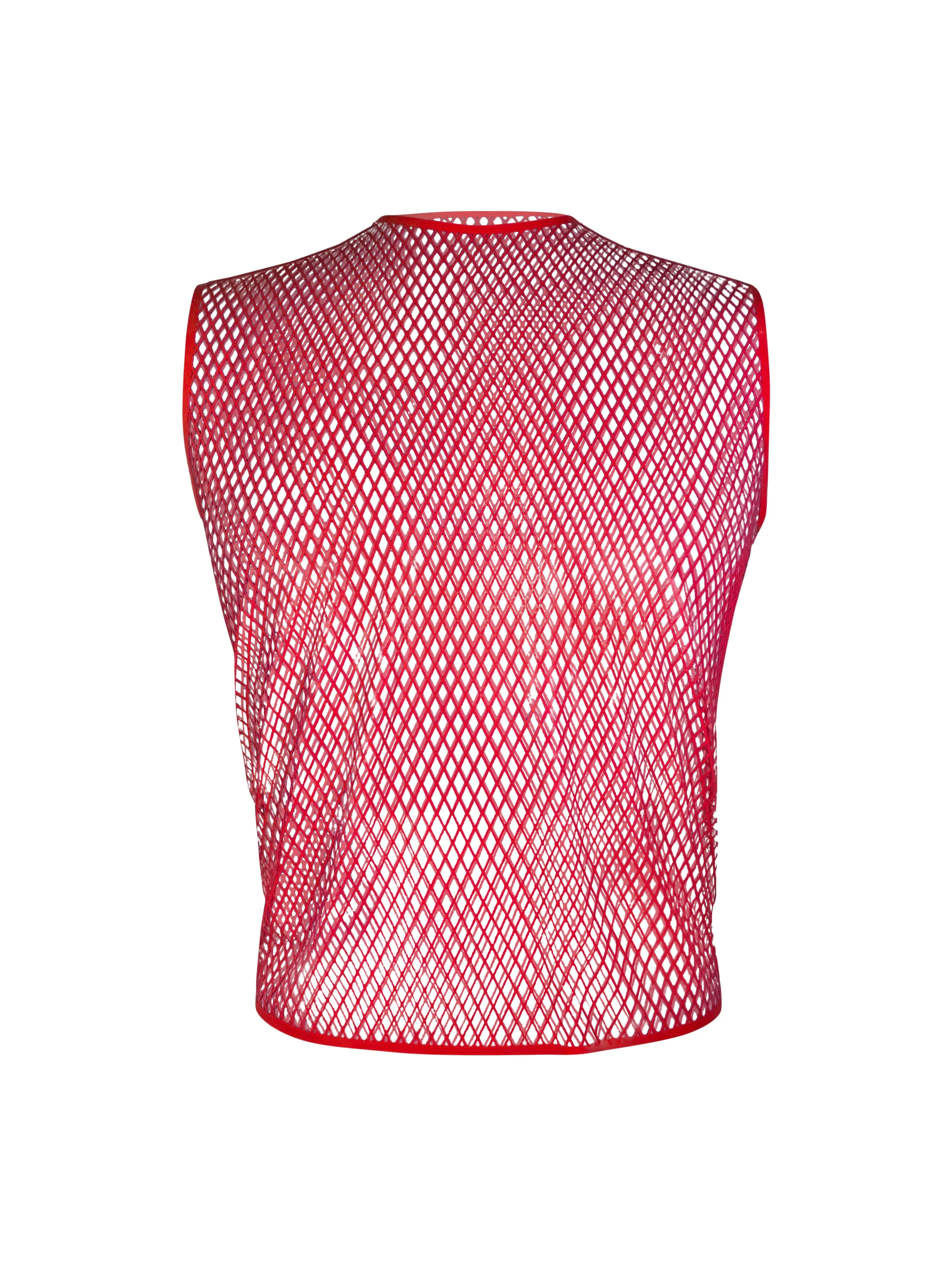 Fishnet Muscle T READY TO SHIP