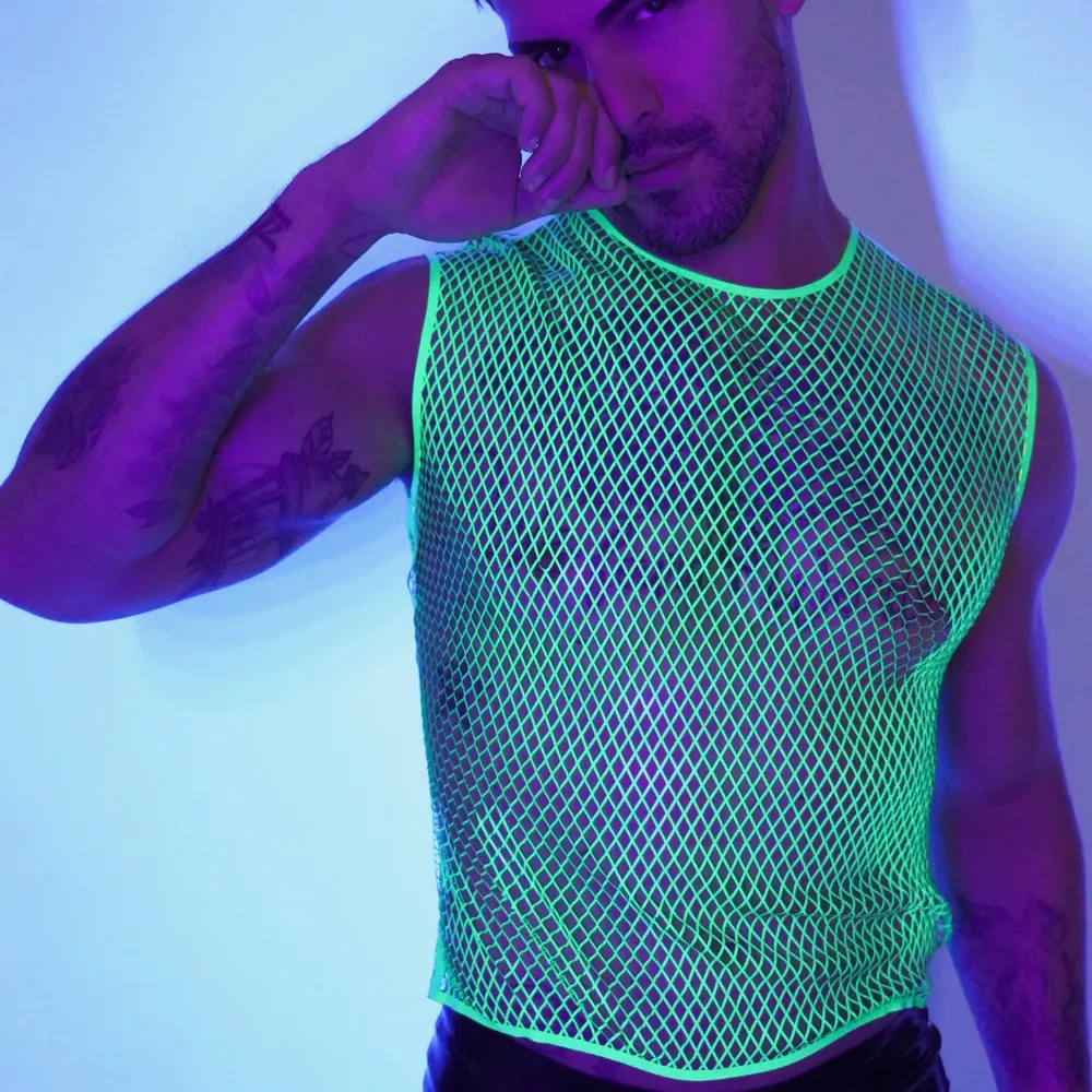 Fishnet Muscle T