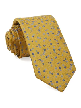 Flower Fields Yellow Tie