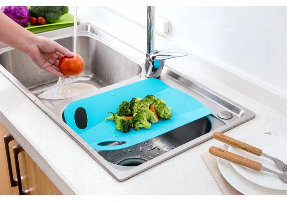 Foldable Cutting Board with Anti-Slip