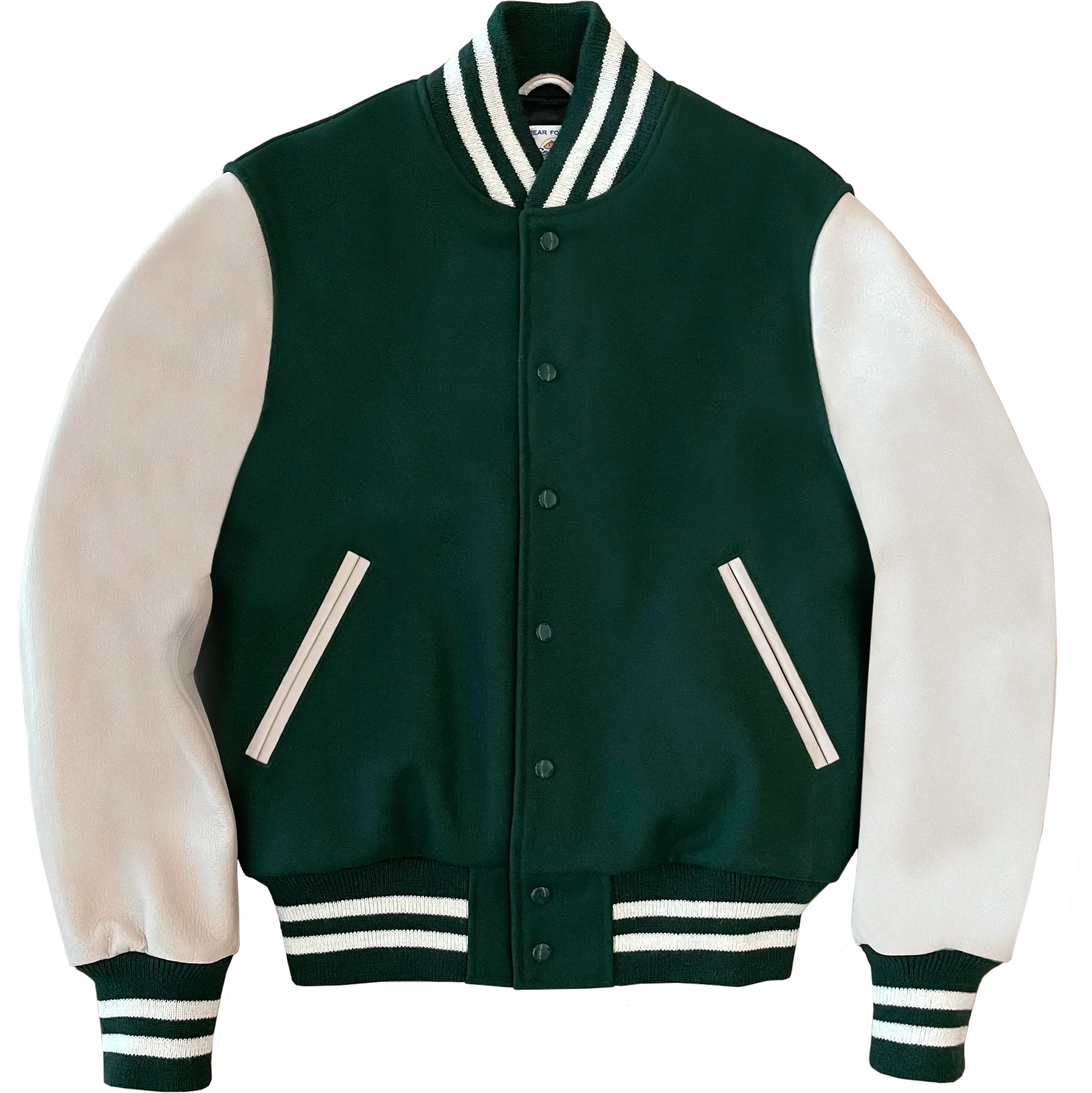 Forest/Stone Contemporary Varsity Jacket