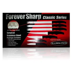 Forever Sharp Culinary Knife Set - 12 Piece