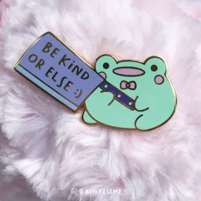 Friend the Frog Knife Pin