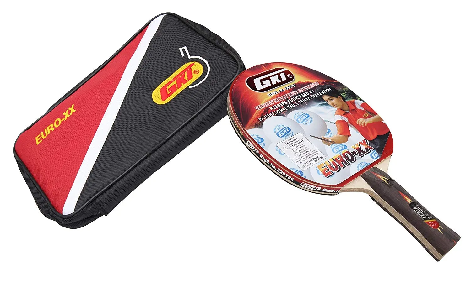 GKI Euro XX Table Tennis Racket