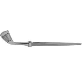 Golf Club Handle Pewter Letter Opener Knife