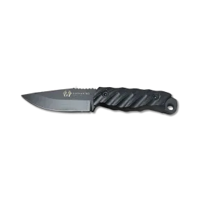 Half Face Blades Crow Jr. Knife | Armor Black