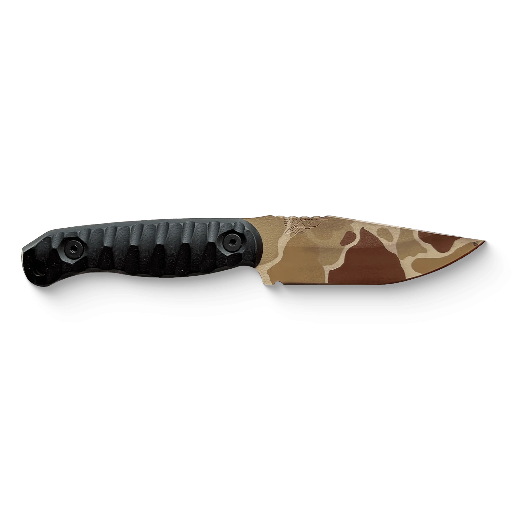 Half Face Blades Feather Light Knife | Desert Frog Camo