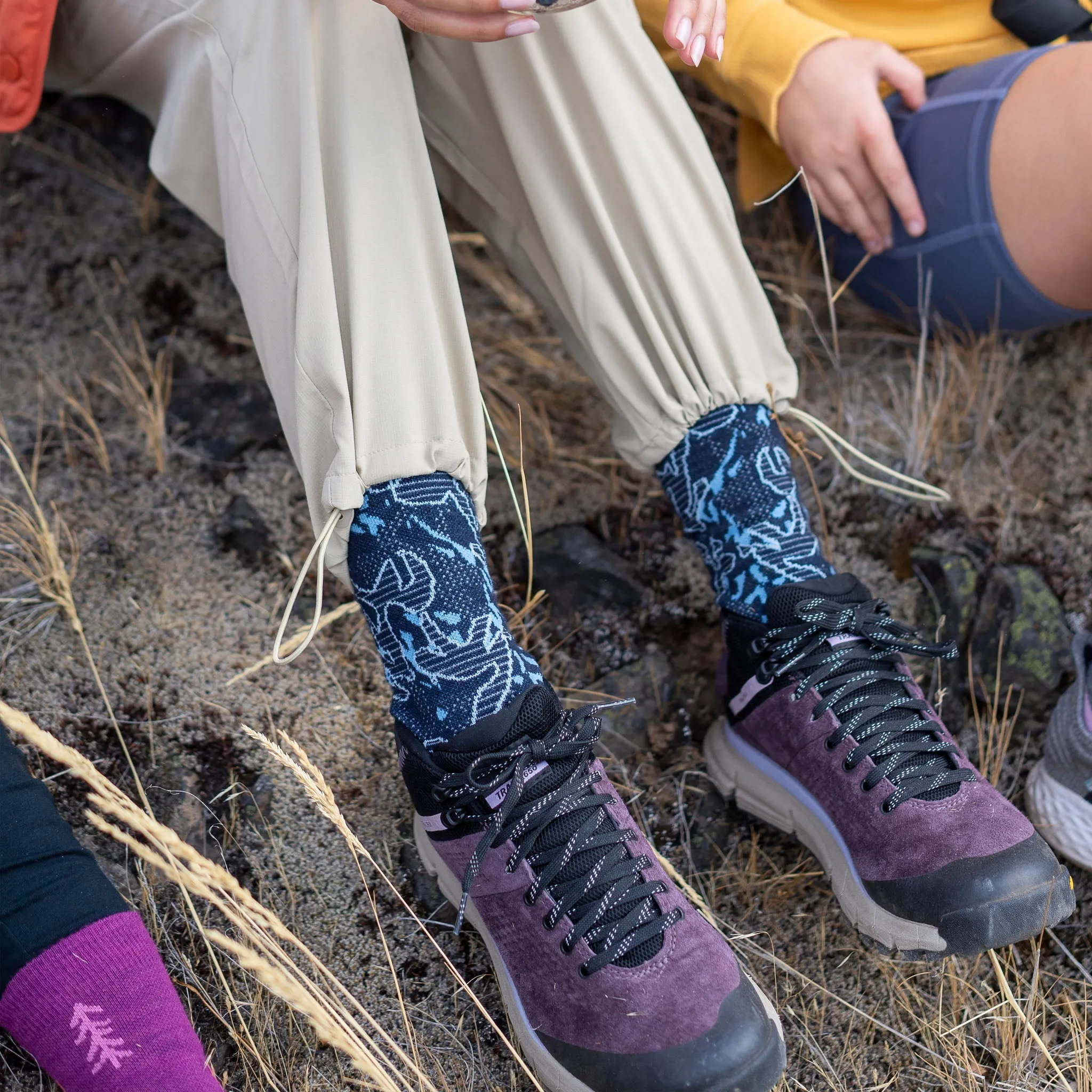 Hanging Rock Medium Weight Crew Hiking Sock