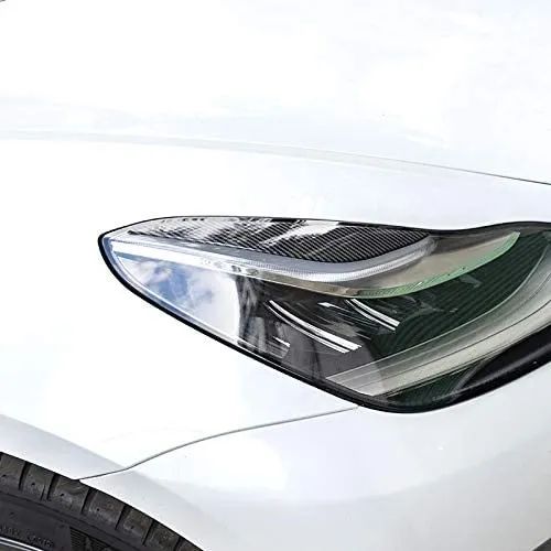 Headlight eyelid trimming eyebrow stickers suitable for Tesla Model 3 （2017-2021）