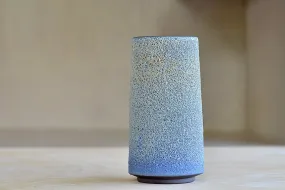 Heather Rosenman Blue and Yellow Volcanic Vase