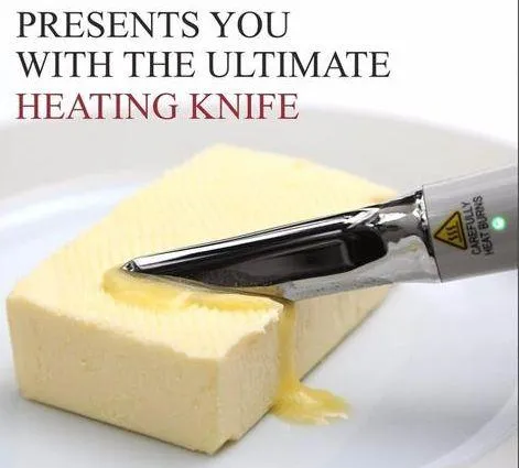 HEATING BUTTER KNIFE