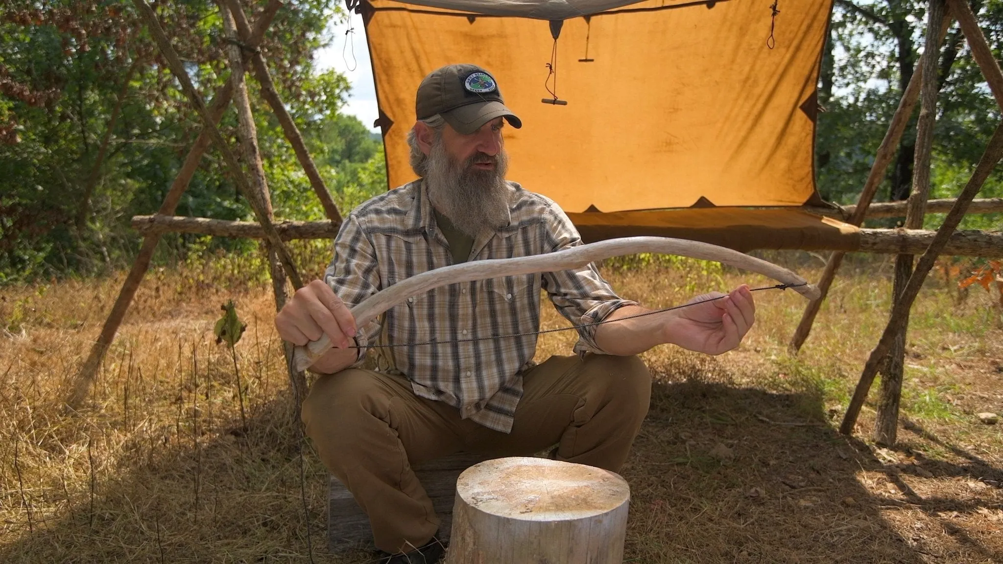 Into the Ozarks: Bushcraft Camp Build (USB Flash Drive)