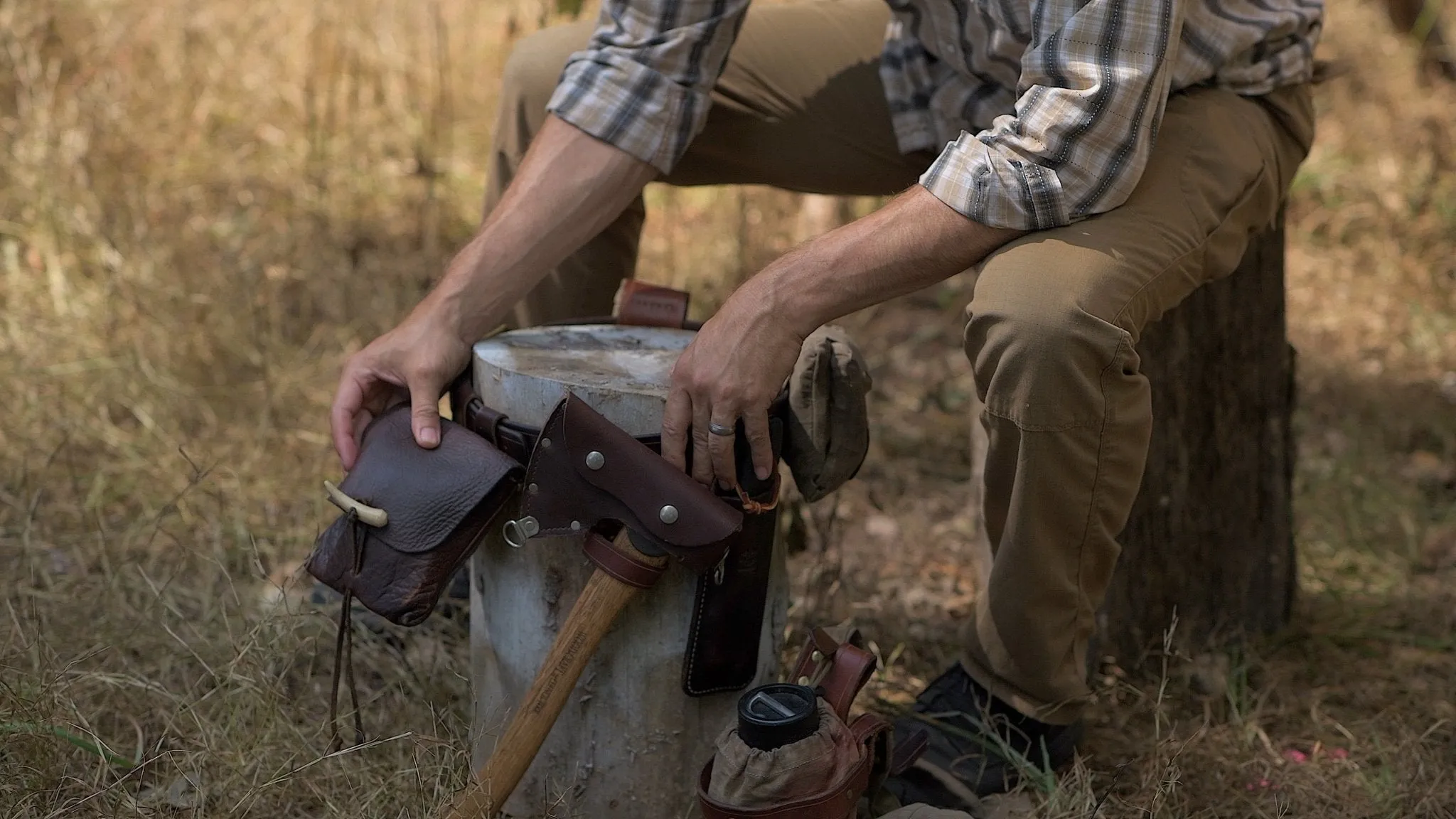 Into the Ozarks: Bushcraft Camp Build (USB Flash Drive)