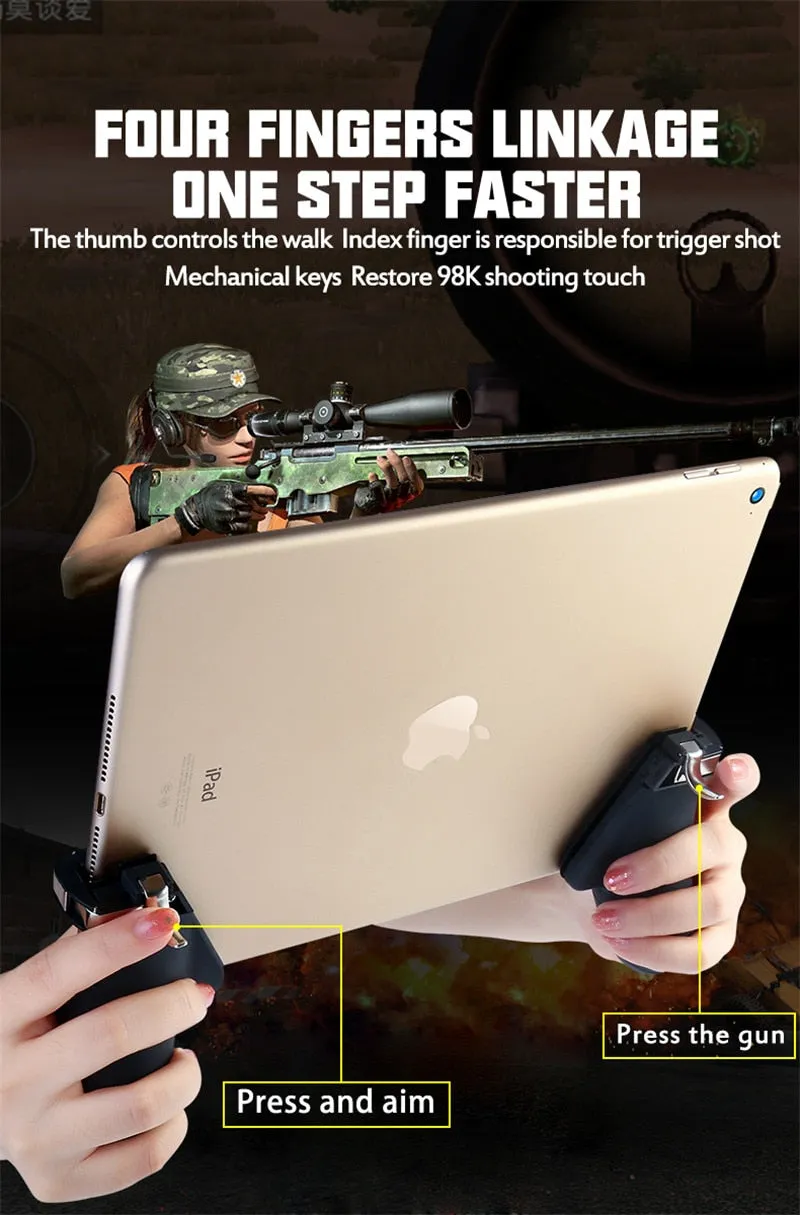 Ipad Tablet Shooter Joystick for PUBG