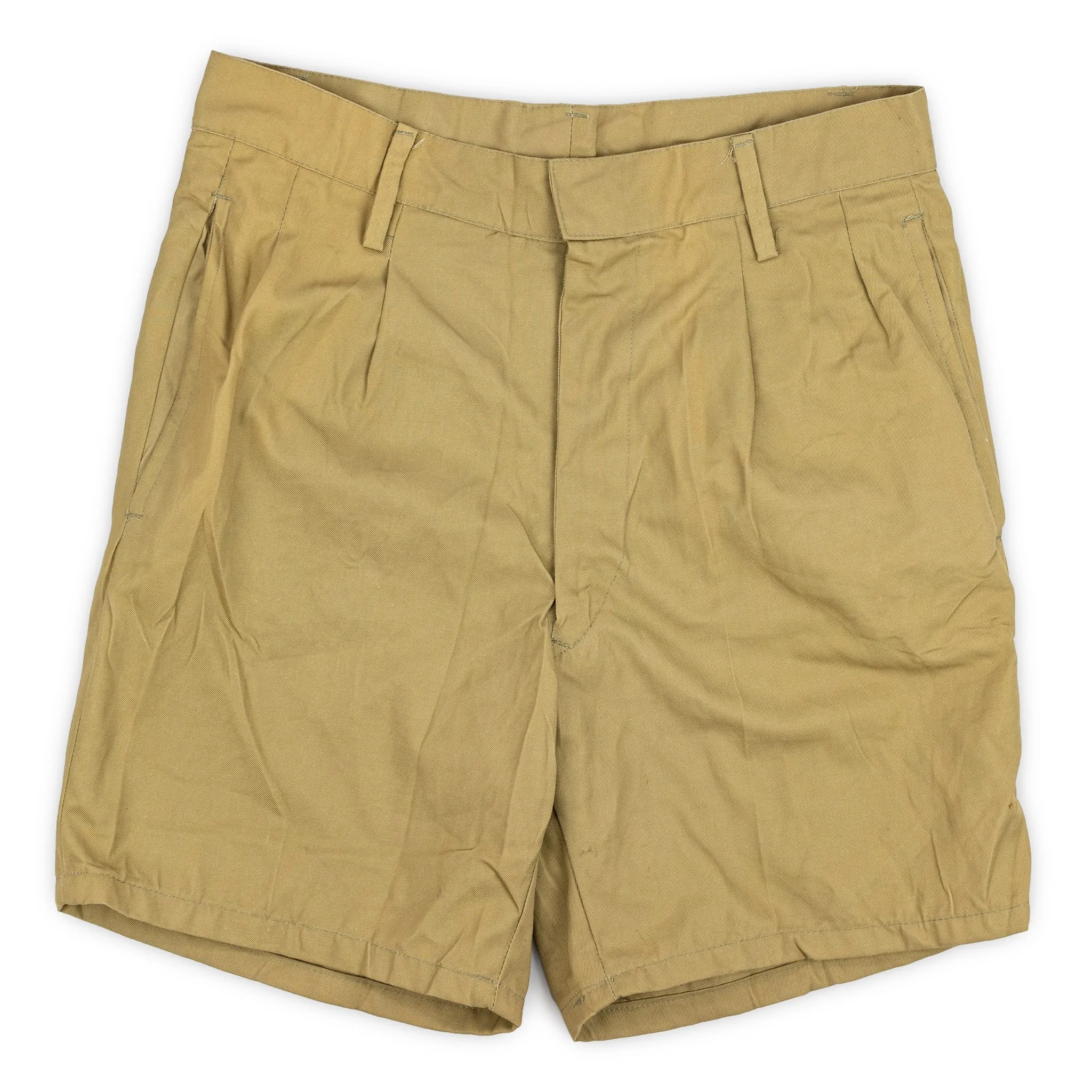 Italian Forze Armate Khaki Shorts [Five Button Fly]