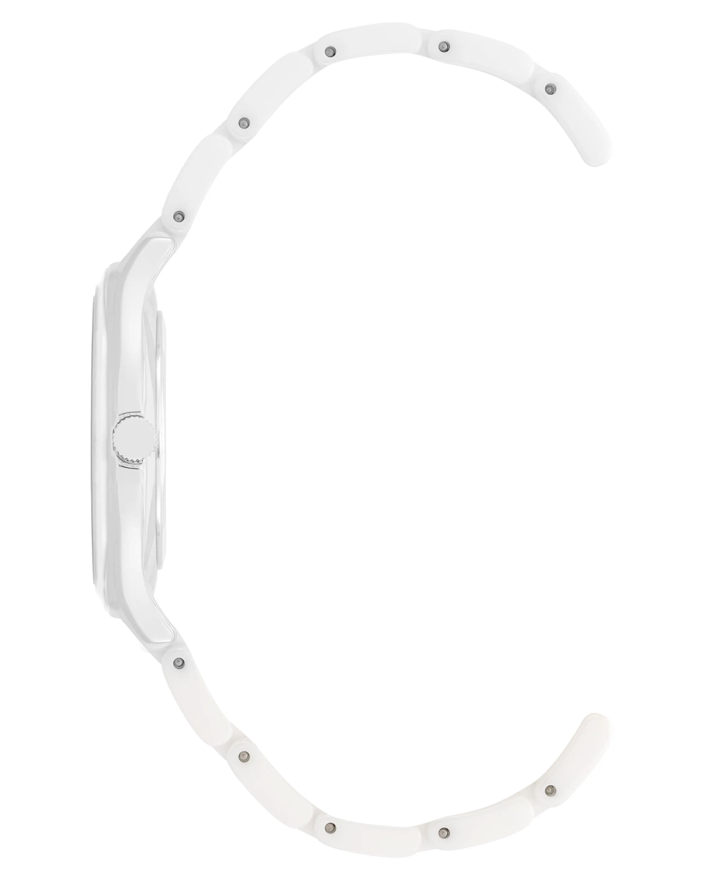 Jalyn™ | 36mm, White Ceramic/Silver