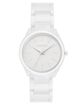 Jalyn™ | 36mm, White Ceramic/Silver