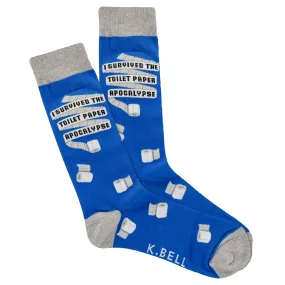 K Bell Mens Toilet Paper Sock