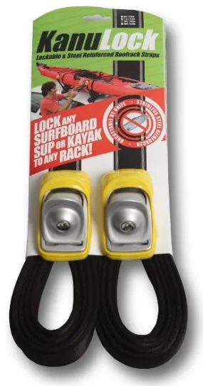 KANULOCK LOCKABLE TIE DOWN SET