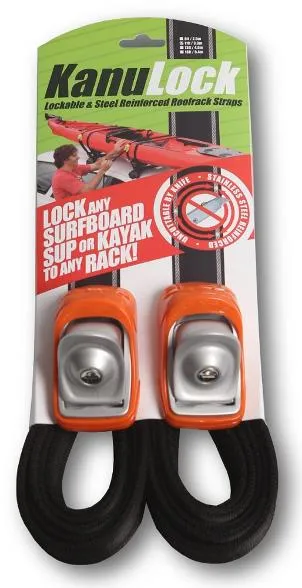 KANULOCK LOCKABLE TIE DOWN SET