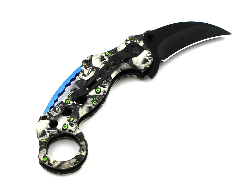 Karambit skeleton knife