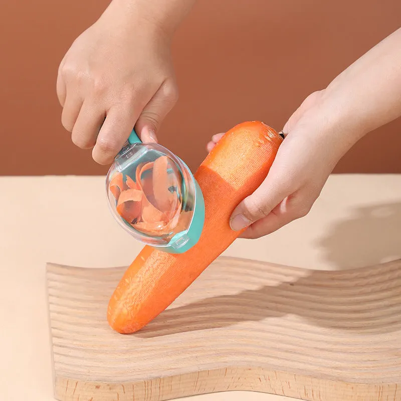 Kitchen Household Covered Storage Type Peeler Kitchen Gadgets