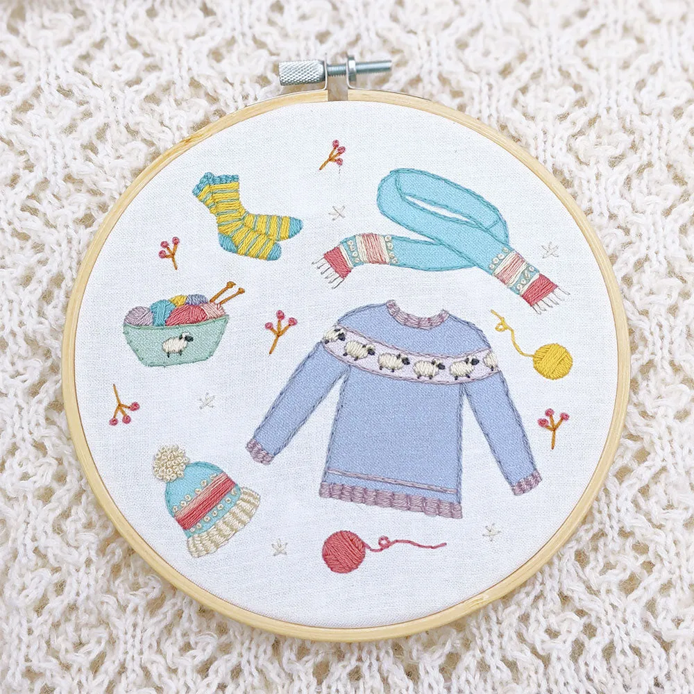 Knitted Bliss Embroidery Kits