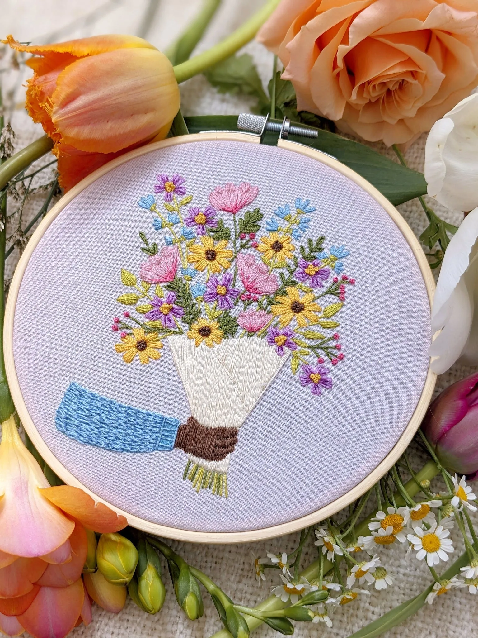 Knitted Bliss Embroidery Kits