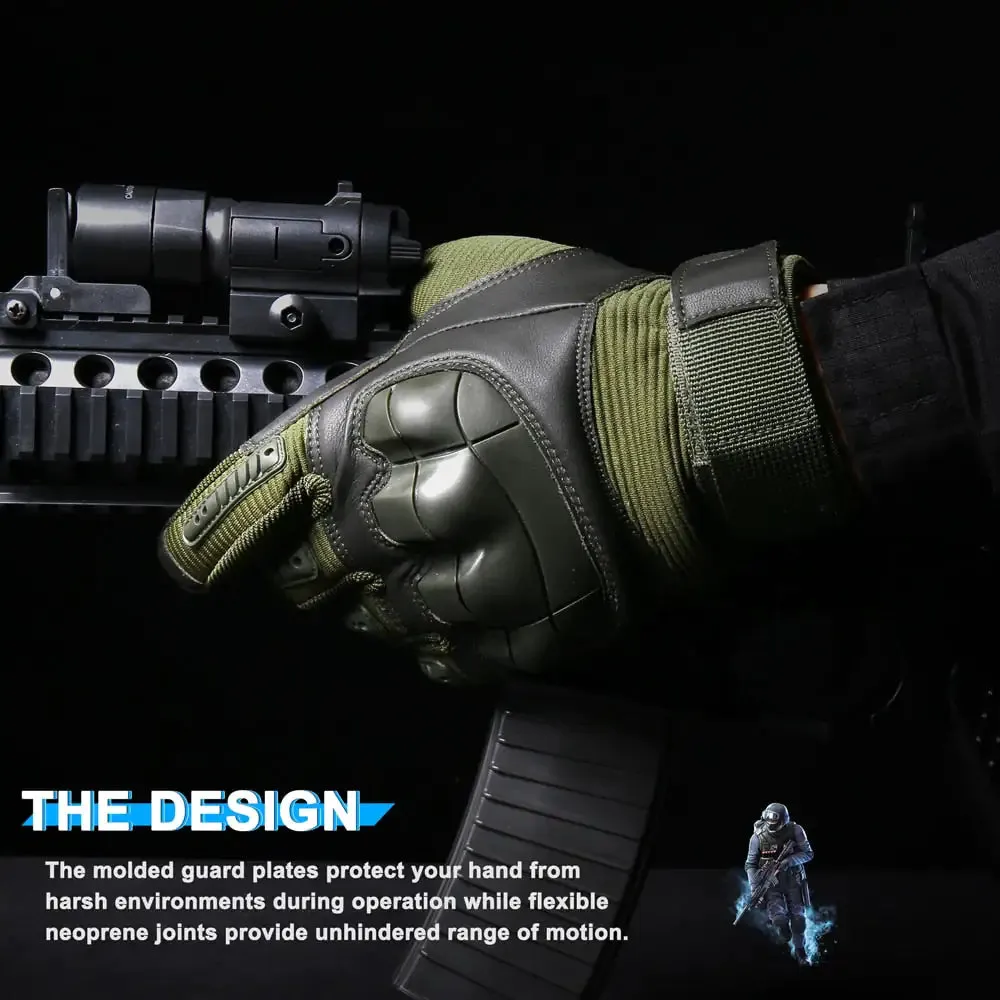 Knuckle Reinforced Tactical Gloves