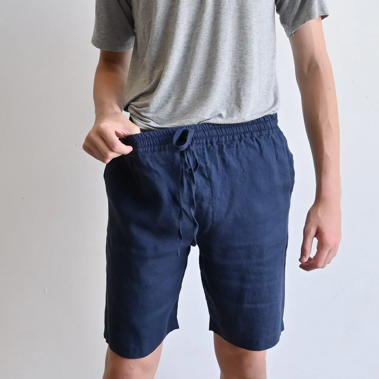 KOBOMO Linen Summer Shorts