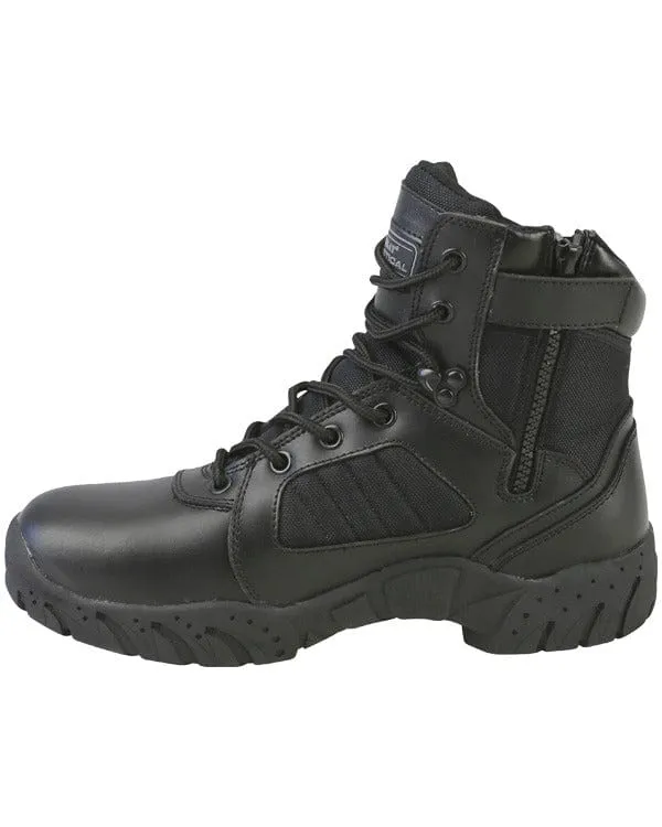 Kombat UK Tactical Pro 6 Side Zip Boot Black