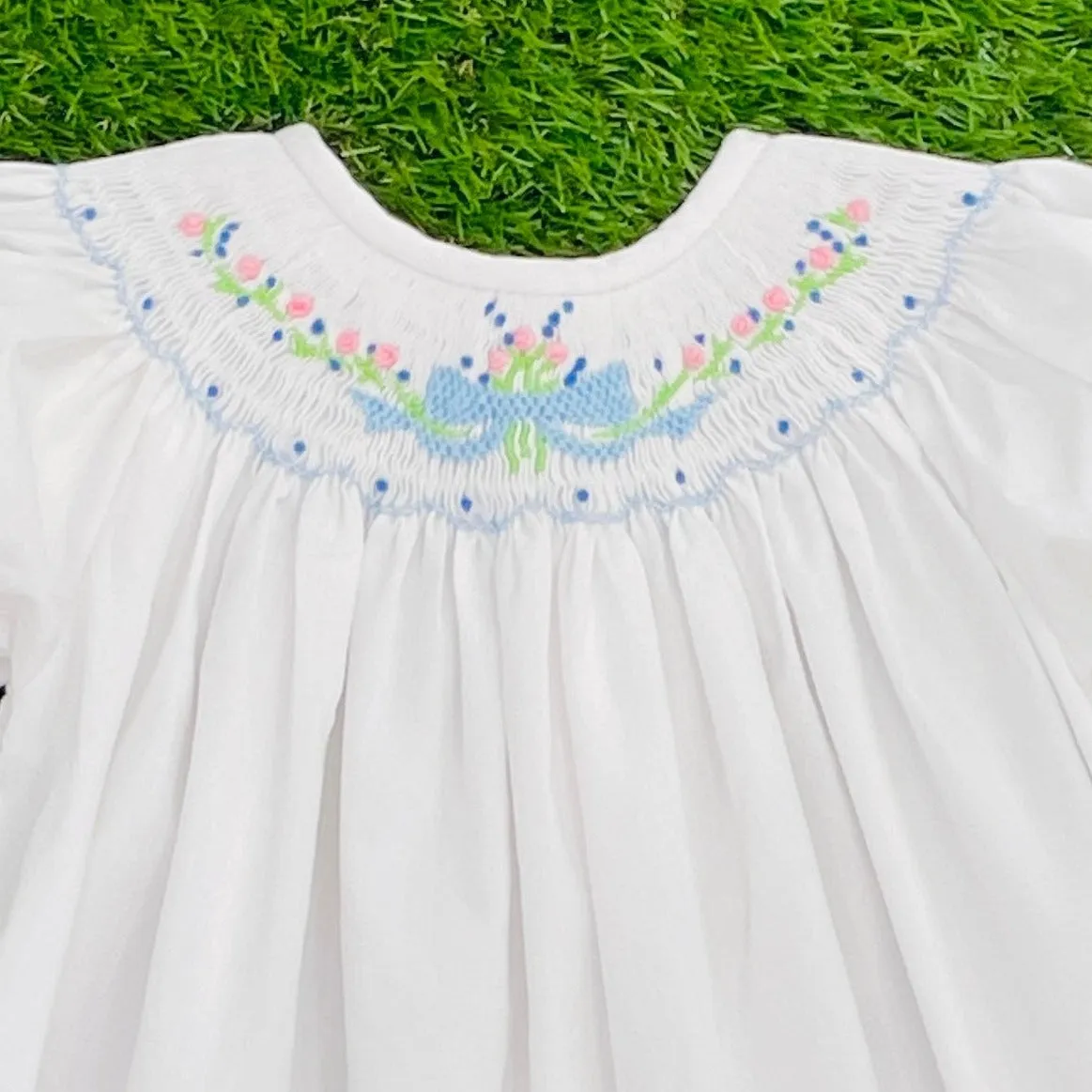 Lille Smocked heirloom dress