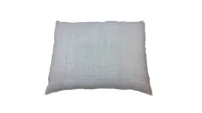 Linen Pillow Cover with Knife Edge and Button Back