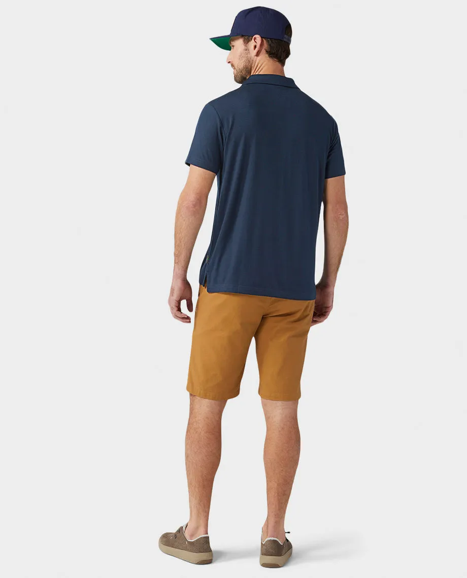 Men's Alpin Lightweight Merino Polo SS