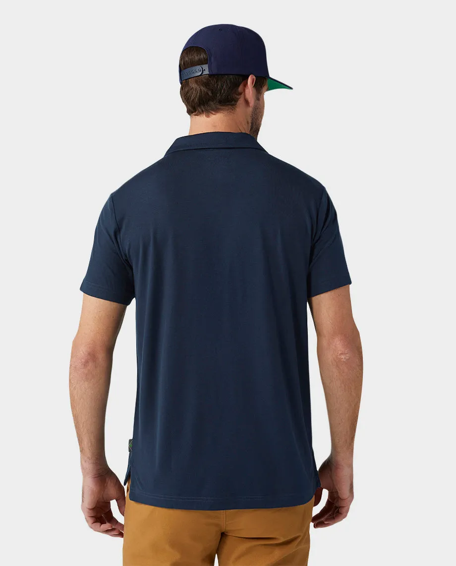 Men's Alpin Lightweight Merino Polo SS