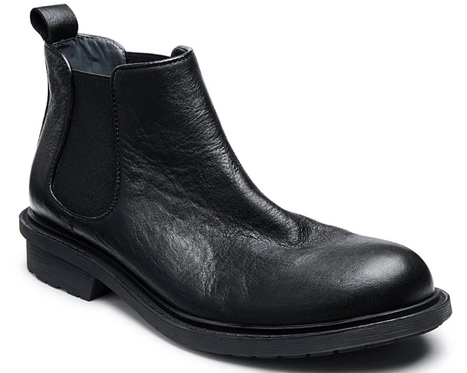 Men's Classic Chelsea Boots - Durable Rubber Outsole, Stylish Ankle Design