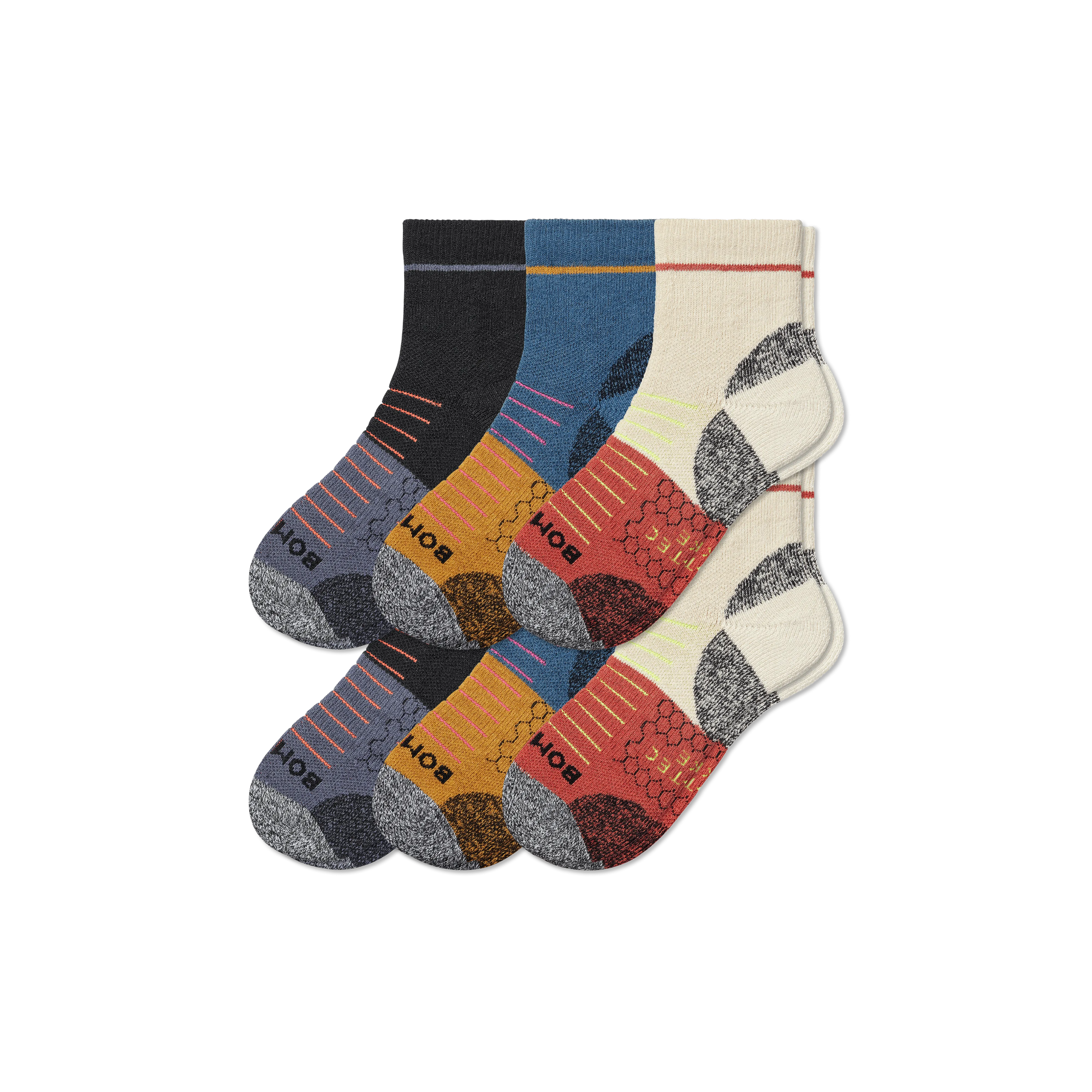 Men's Hiking Quarter Sock 6-Pack