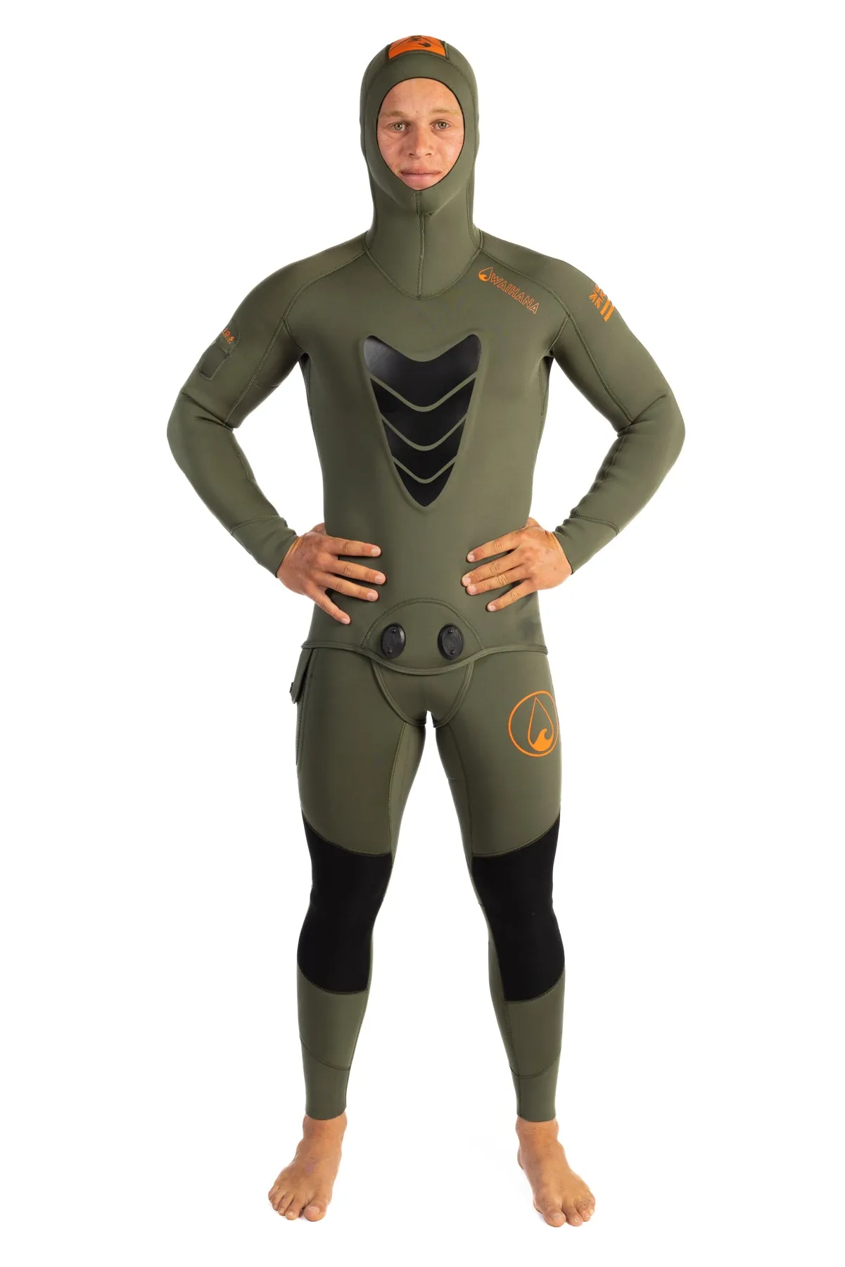 Men's Ranger Green Essentials Pro 5.0mm Wetsuit