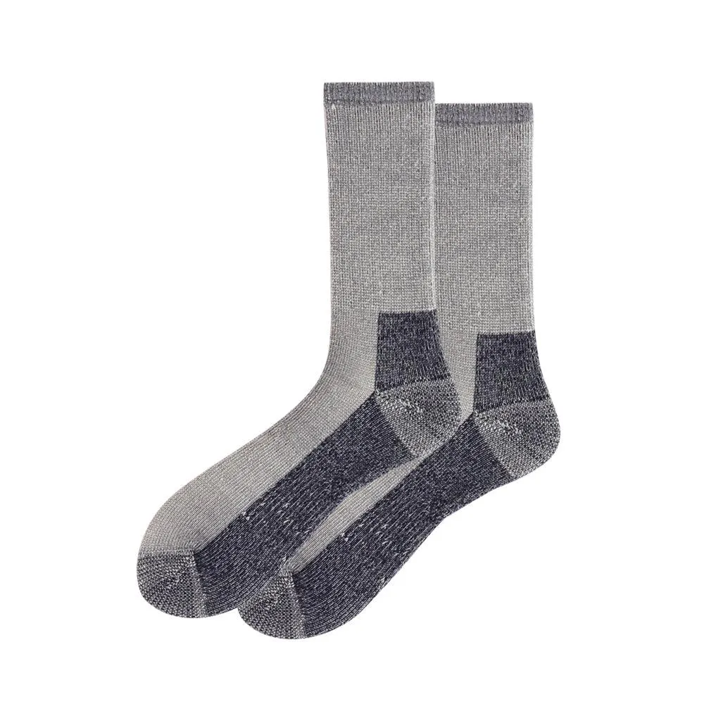 Men's Touch Wear Everyday GRAY crew socks 4-packs