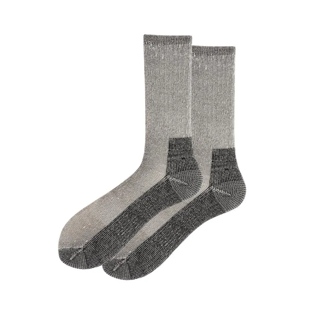 Men's Touch Wear Everyday GRAY crew socks 4-packs