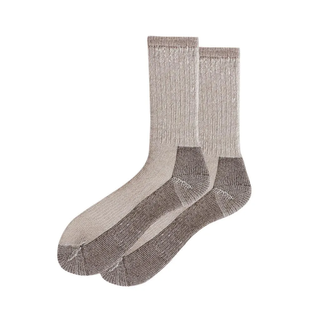 Men's Touch Wear Everyday GRAY crew socks 4-packs