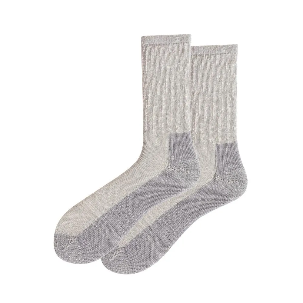 Men's Touch Wear Everyday GRAY crew socks 4-packs