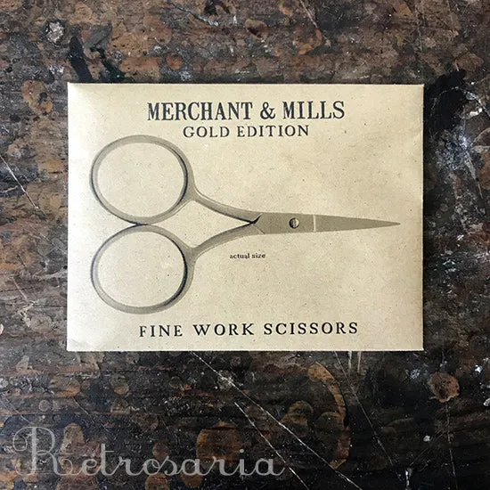 Merchant & Mills Fine Work Gold Scissors