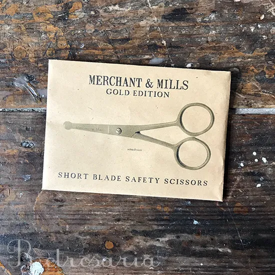 Merchant & Mills Short Blade Gold Scissors