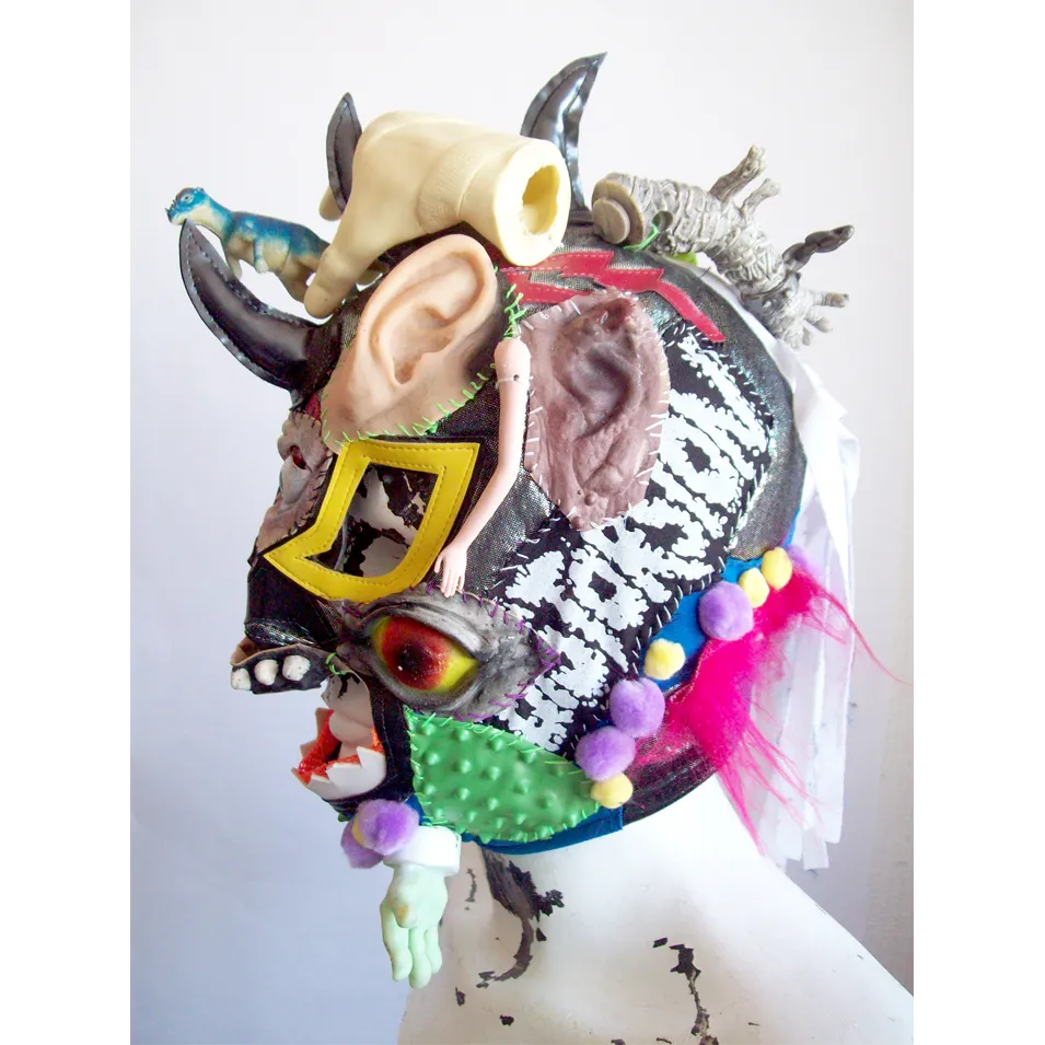 “MEXICAN LUCHA” MASK HANDMADE 2