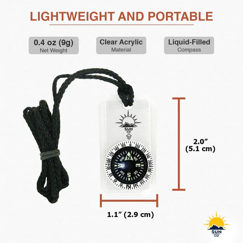 MiniComp II Micro-Orienteering Compass