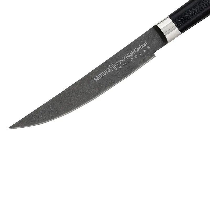 MO-V STONEWASH Steak Knife 4.72 inch - SAMURA