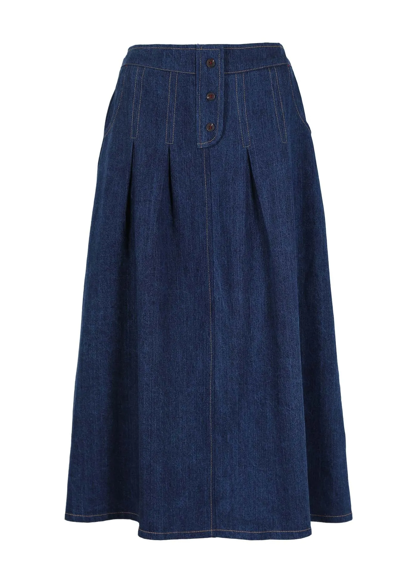 Monde Skirt Original Wash in Denim