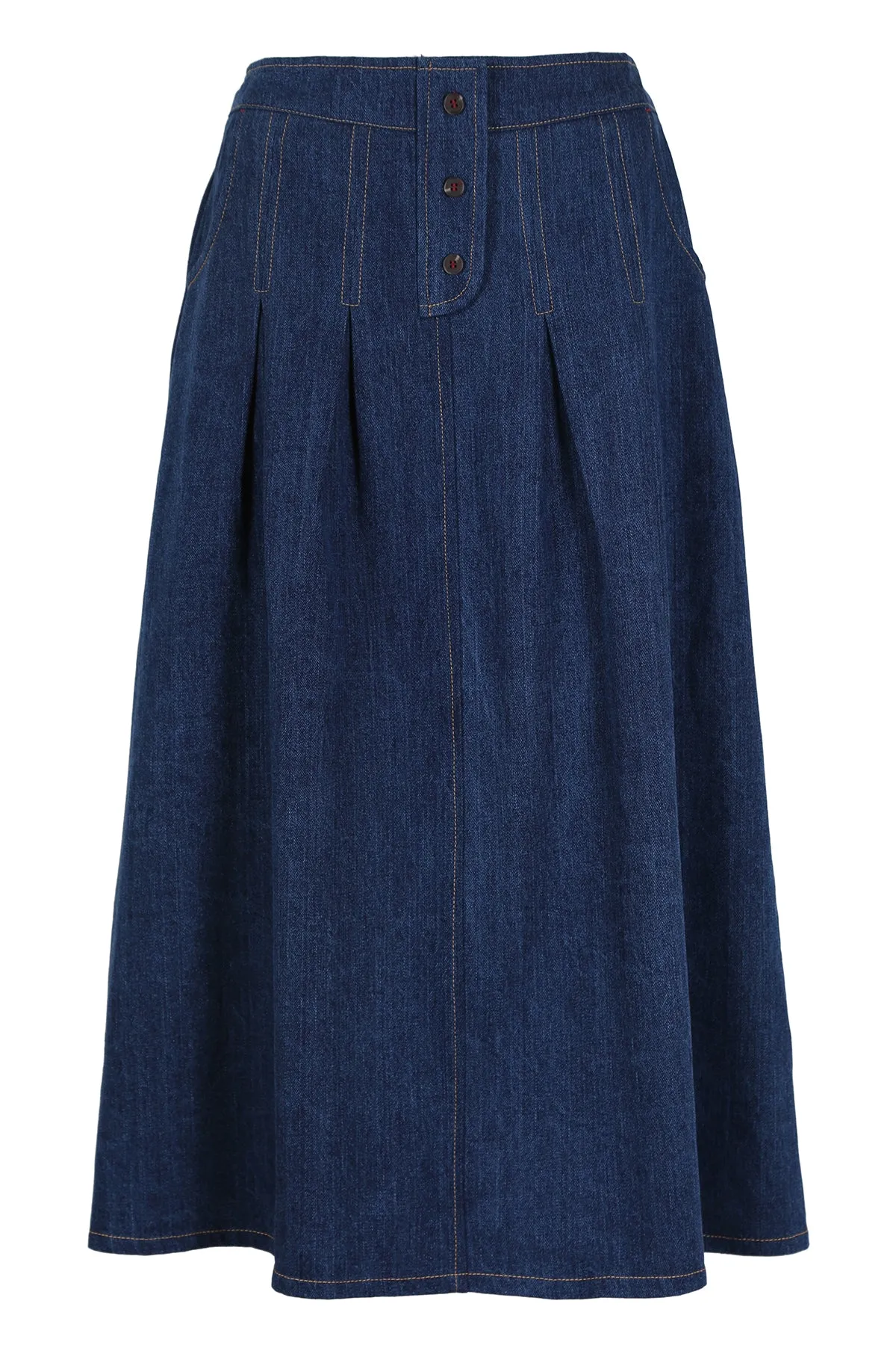 Monde Skirt Original Wash in Denim