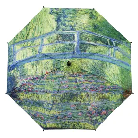 Monet Japanese Bridge Stick Umbrella